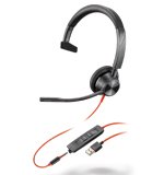 Plantronics Blackwire 3315 Mono USB Headset w/3.5mm