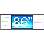 Interactive Marker Board with 86" Multi-Touch Panel