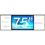 Interactive Marker Board with 75" Multi-Touch Panel