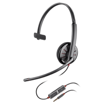 Plantronics Blackwire C215 USB Headset w/3.5 MM