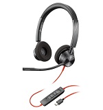 Plantronics Blackwire 3320 Stereo USB-C Headset - Click Image to Close