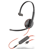 Plantronics Blackwire C3215 USB-C Headset - Click Image to Close