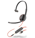 Plantronics Blackwire C3215 USB Headset - Click Image to Close