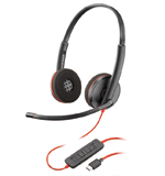 Plantronics Blackwire C3220 USB-C Headset - Click Image to Close