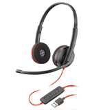 Plantronics Blackwire C3220 USB Headset - Click Image to Close