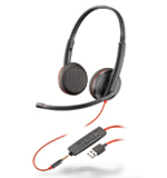 Plantronics Blackwire C3225 USB Headset - Click Image to Close