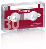 Philips LFH0005 Mini Cassette - Click Image to Close