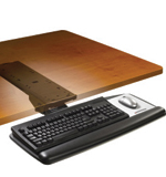 3M AKT60LE Adjustable Keyboard Tray - Click Image to Close