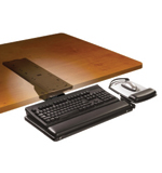 3M AKT180LE Adjustable Keyboard Tray - Click Image to Close