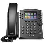 Polycom VVX 411 12-line Desktop Phone Gigabit Ethernet with HD V - Click Image to Close